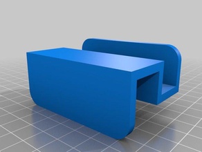 Objectif 189 mm personnalisé de poignée tiroir décor 3d print model - Mito3D