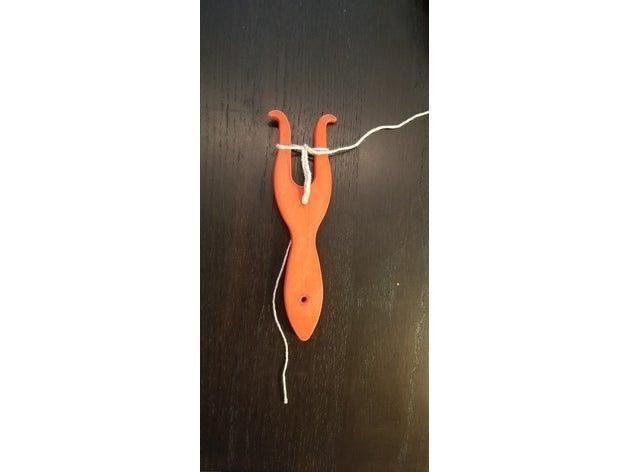 stringa di corda braider art strumenti intrecciato intrecciata forcella 3D print model - Mito3D