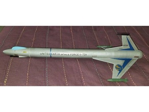valkyrie modelo de foguete outros 3d print model - Mito3D