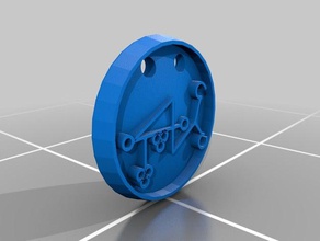 Amulett marax Schmuck 3d print model - Mito3D