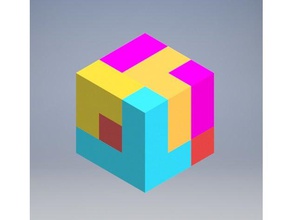 puzzel cubo puzzles Puzzle en 3d rompecabezas 3d print model - Mito3D