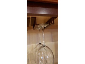 wine glass holder kitchen dining 3d print model - Mito3D