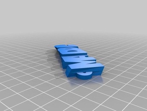 maddy Schlüsselanhänger angepasst 3d print model - Mito3D