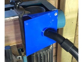 Bandschleifer Staub Kutte 3d drucken extractor Maschine Schleifen Vakuum Holzarbeiten die Holzbearbeitung workshop 3d print model - Mito3D