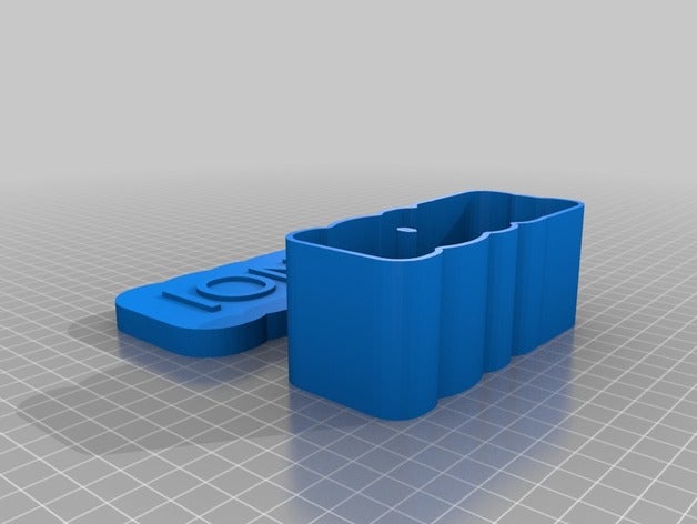 ione font30 round10 altura 45 - Spielzeug Spiele angepasst 3D print model - Mito3D
