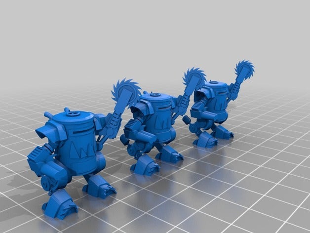 killa kanz games 40k mech mecha ork warhammer 3D print model - Mito3D