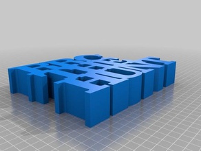 rrc de busca esculturas personalizado 3d print model - Mito3D