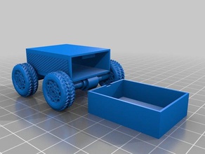 syzguru11 match-box-Auto-spinning-Rädern, stapelbar - Spielzeug Spiele 3d print model - Mito3D