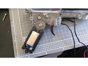 jel blaster motor mount gen8 şanzıman spor açık havada 3d print model - Mito3D
