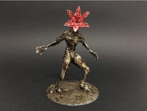 demogorgon sculptures un étranger des choses étranges 3d print model - Mito3D