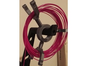 anpassbare spool-Halter 3d Drucker Teile filament spool holder 3d print model - Mito3D