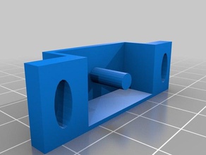 magnethalter badezimmerschrank Bad schrankverschluss 3d print model - Mito3D