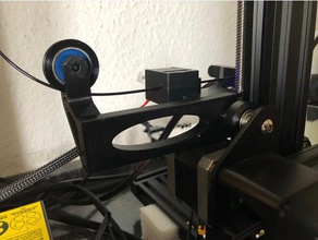 cr10-s filamento roler guia compatível com oem do sensor de 3d a impressora os acessórios cr-10 cr10s 3d print model - Mito3D