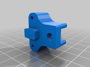 lerdge mechanical endstop mount 3d printer parts 2020 extrusion anycubic kossel plus mini 3d print model - Mito3D