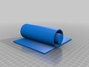 booster tubo di recesso puntelli 3d print model - Mito3D