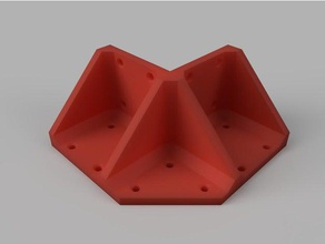 customizable universal corner bracketstabilizer ikea tables replacement parts bracket lack 3d print model - Mito3D