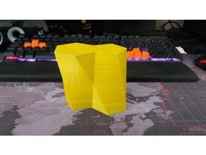 neue geometrie Form scutoid Bleistift-Halter andere vase 3d print model - Mito3D