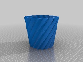 vase 5 décor personnalisé 3d print model - Mito3D