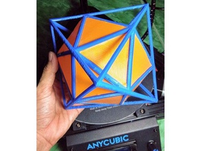 khi 20 mt icosahedron math 3d print model - Mito3D