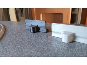 motorhome dometic fridge lock replacement parts camper caravan refrigerator 3d print model - Mito3D