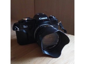 canon fd 50mm f14 lens hood camera 3d print model - Mito3D
