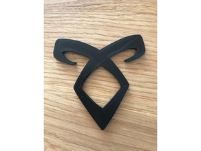 shadowhunter rune meleksi güç işaretler logoları sembol 3d print model - Mito3D