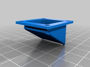 condotto della ventola microdelta rielaborare l'effetto venturi 3d la stampante parti 3d print model - Mito3D