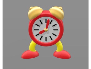 toy alarm clock playsets cartoon kids playmobil sylvanian families 3d print model - Mito3D
