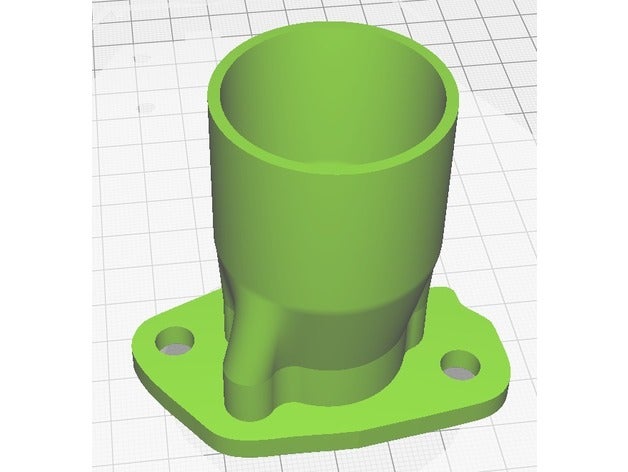 la ingesta de socket honda gx390 deporte al aire libre 3D print model - Mito3D