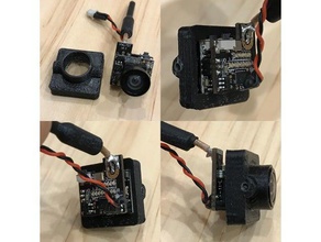 aio fpv cam 19mm montieren diy 3d print model - Mito3D