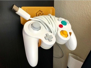 gamecube titulaire vidéo jeux 3d print model - Mito3D