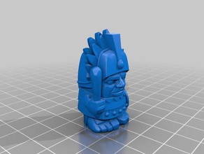 os filamentos de mostrar pirâmide azteca 3d a impressora acessórios cor tipos 3d print model - Mito3D