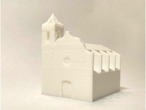santa maria les neus el port de la selva catalogne des bâtiments structures catalunya 3d print model - Mito3D