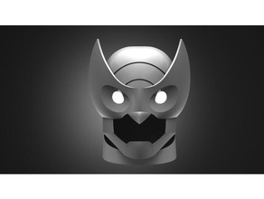 owlman capacete brinquedos jogos batman quadrinhos cosplay prop traje dccomics dc comics 3d print model - Mito3D