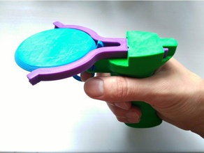 mini disc catapult mechanical toys 3d print model - Mito3D