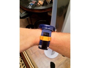 fitbit flex regarder la bande adaptateur les gadgets bracelet de montre 3d print model - Mito3D