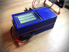 arduino mega touchscreen case electronics created freecad 3d print model - Mito3D