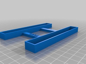 mi personalizados 69mm 9mmtush base 3d de la impresora accesorios 3d print model - Mito3D