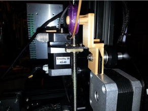 snap ender 3 estoque de filamento guia v7 3d a impressora os acessórios creality madewithtinkercad snapfit confortável ajuste 3d print model - Mito3D