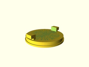 battery cover replacement parts 3d print model - Mito3D