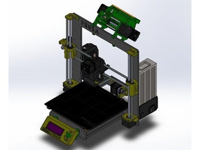 prusa i3 mmu 20 solidworks Schritt 3d Drucker multimaterial mk3 3d print model - Mito3D