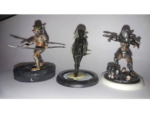 female predator games vs alien yautja 3d print model - Mito3D