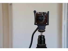 38mm webcam trípode de la cámara monte 3d print model - Mito3D