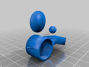 whistle 3d printing 3d print model - Mito3D