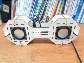 pi zero wifi speaker 3in1 audio 3d print model - Mito3D