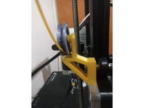 snap filament roller guide ender 3 remix 3d printer accessories bearing 3d print model - Mito3D