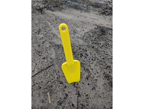 tutuyor shovel sport outdoors backpack backpacker camping garden hiking hole nature tool trowel ultralight ultralite 3d print model - Mito3D