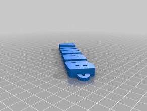 breannafob chaveiros personalizado 3d print model - Mito3D