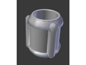 astroneer inspired soil canister koozie models space 3d print model - Mito3D