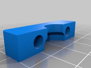 ratrig v-core hotend clamp 3d printer parts 3d print model - Mito3D
